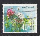 New Zealand - Scott 942   flower / fleur