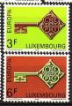 Luxembourg 1968  Y&T  724-725  N**  Europa