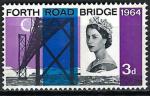 Grande-Bretagne - 1964 - Y & T n 395 (3 bandes phosphorescentes) - MNH