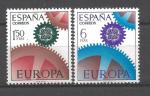 Europa 1967 Espagne Yvert 1448 et 1449 neuf ** MNH