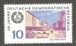 German Democratic Republic - Scott 1139 mint   architecture