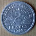 2 Francs BAZOR 1943