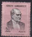 Turquie : Y.T. 1985 - Kemal Ataturk - oblitr - anne 1971