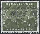 Allemagne - 1960 - Yt n 206 - Ob - Jeux olympiques de Rome ; coureurs