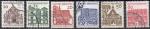 ALLEMAGNE FDRALE N 322  327 o Y&T 1964-1965 Edifices historiques
