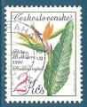 Tchcoslovaquie N2402 Oiseau de paradis oblitr