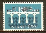 ISLANDE N567* (europa 1984) - COTE 2.50 