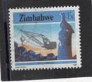 Timbre Zimbabwe Oblitr / 1985 / Y&T N91.