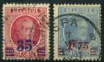 Belgique : n 247 et 248 oblitr anne 1927