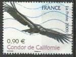 France 2009; Y&T n 4375; 0,90 condor de Californie