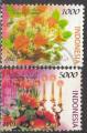 INDONESIE 2 timbres oblitrs de 2001
