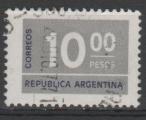 ARGENTINE N 1044 o Y&T 1976 timbre valeur