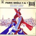 EP 45 RPM (7")  B-O-F  Maurice Jarre  "  Paris brle-t-il ?  "