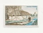 TIMBRE FRANCE NEUF LUXE ** N 1439 PAYSAGE VENDEEN