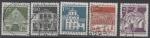 ALLEMAGNE FDRALE N 358  362 o Y&T 1966 Edifices historiques