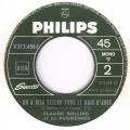 SP 45 RPM (7")  Claude Bolling et les Parisiennes  "  L'oiseau rare  "  Juke-box