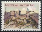 France 2012 Oblitr Chteau des Comtes de Foix Y&T 715