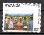 Rwanda  Y&T  N  1257 ** neuf sans trace