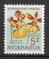 NICARAGUA - 1962 - Yt n 865 - N** - Fleurs : orchides ; oncidium