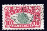 Runion. 1907 / 1917. N 60. Obli.