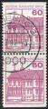 Berlin Poste Obl Yv:575b (TB cachet rond) Paire verticale