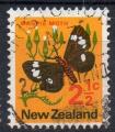 NOUVELLE ZELANDE N 511 o Y&T 1970-1971 Papillons (Moyprie moth)