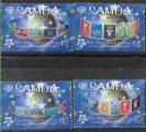 2005 SAMOA 996-99** Cinquantenaire Europa, timbre sur timbre