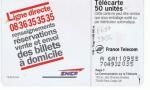 TELECARTE  F 697 970 JG SNCF LIGNES DIRECTES