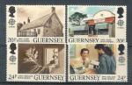 GUERNESEY N485/488** (europa 1990) - COTE 5.00 