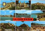 La Cte d'Azur - 9 vues de villes caractristiques - 1988