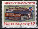 **   ITALIE    40 L  1968  Yt-1024  " Forces navales "  (o)   **