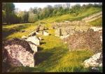 CPM  SANXAY  Les ruines Gallo-Romaines L'Amphithtre ct Ouest
