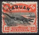 Labuan 1897; 1Y&T 81; 12c, faune crocodile 