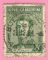Argentina 1935-36.- Persomajes. Y&T 366. Scott 422. Michel 403X.