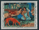 France 1968 - YT 1568 - oblitr - l'arearea de Paul Gauguin