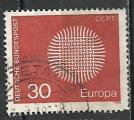 RFA 1970; Y&T n 484;  30p, Europa