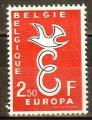 BELGIQUE N1064* (europa 1958) - COTE 0.20 