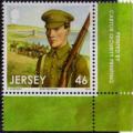 Jersey 2014 - La Grande Guerre (1914-18): jeune volontaire Jersiais - YT 1916 **