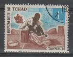 TCHAD N 227 o 1970 Mtiers et artisanats (Tanneurs)