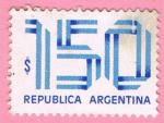 Argentina 1978.- Cifra. Y&T 1133. Scott 1204. Michel 1359y.