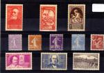 Lot de timbres neufs* de France FR3939