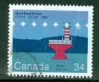 Canada 1985 Y&T 934 oblitr Phares Hauts-fonds Prince 