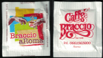 Italie Sachet Sucre Sugar Caff Braccio a Roma dal 1988 zucchero  Rome