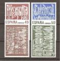 Espagne N Yvert  2592/95 - Edifil 2978/81 (neuf/**)