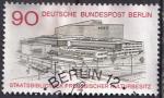 ALLEMAGNE - BERLIN - 1978 - Bibliothque  - Yvert 543 Oblitr