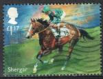 Royaume Uni 2017 Oblitr Racehorse Shergar Cheval de Course pur sang anglais SU