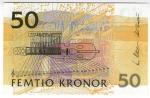 **   SUEDE     50  kronor   2002   p-62a.6    UNC   **