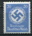 Timbre ALLEMAGNE Service 1942  Neuf *  N 135  Y&T   