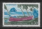 FRANCE - 1970 - Yt n 1644 - Ob - Rocher du Diamant ; Martinique