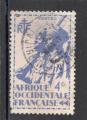 Timbre des Colonies Franaises / 1945 / Afrique Occidentale / Y&T N17